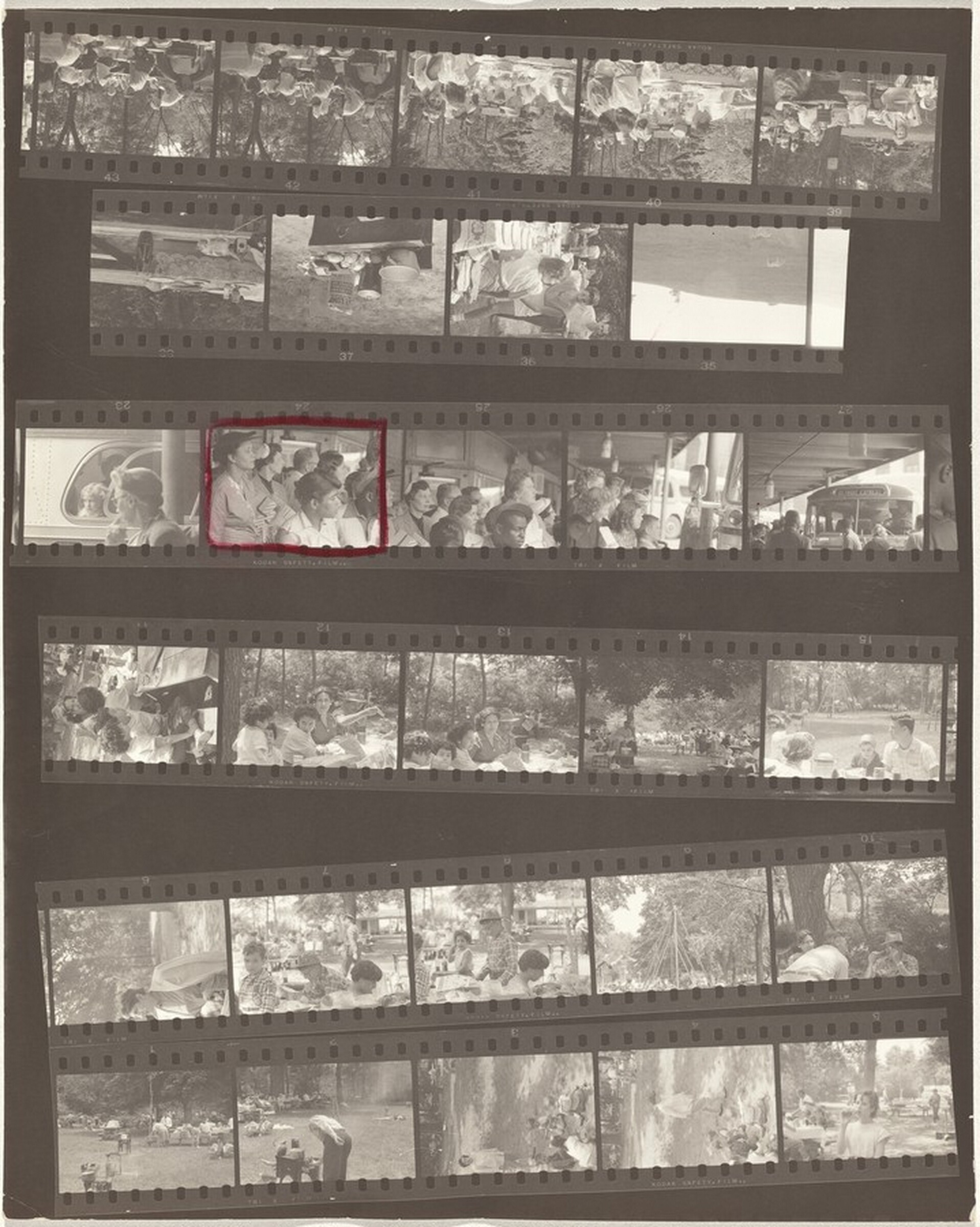 Guggenheim 33--between Pittsburgh and Cleveland, Robert Frank, 1955