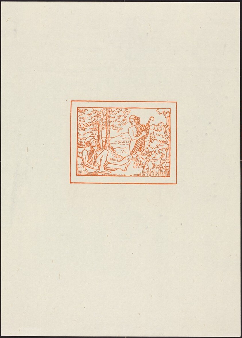 First Eclogue: Meliboeus and Tityrus (Melibeet Tityre)