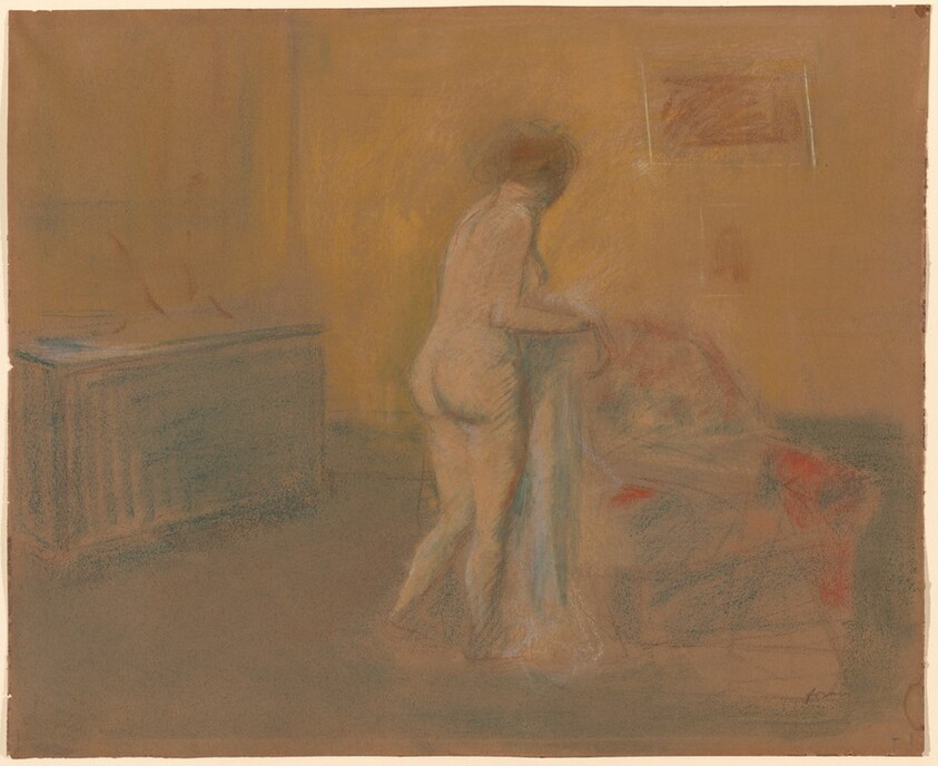 Woman Undressing