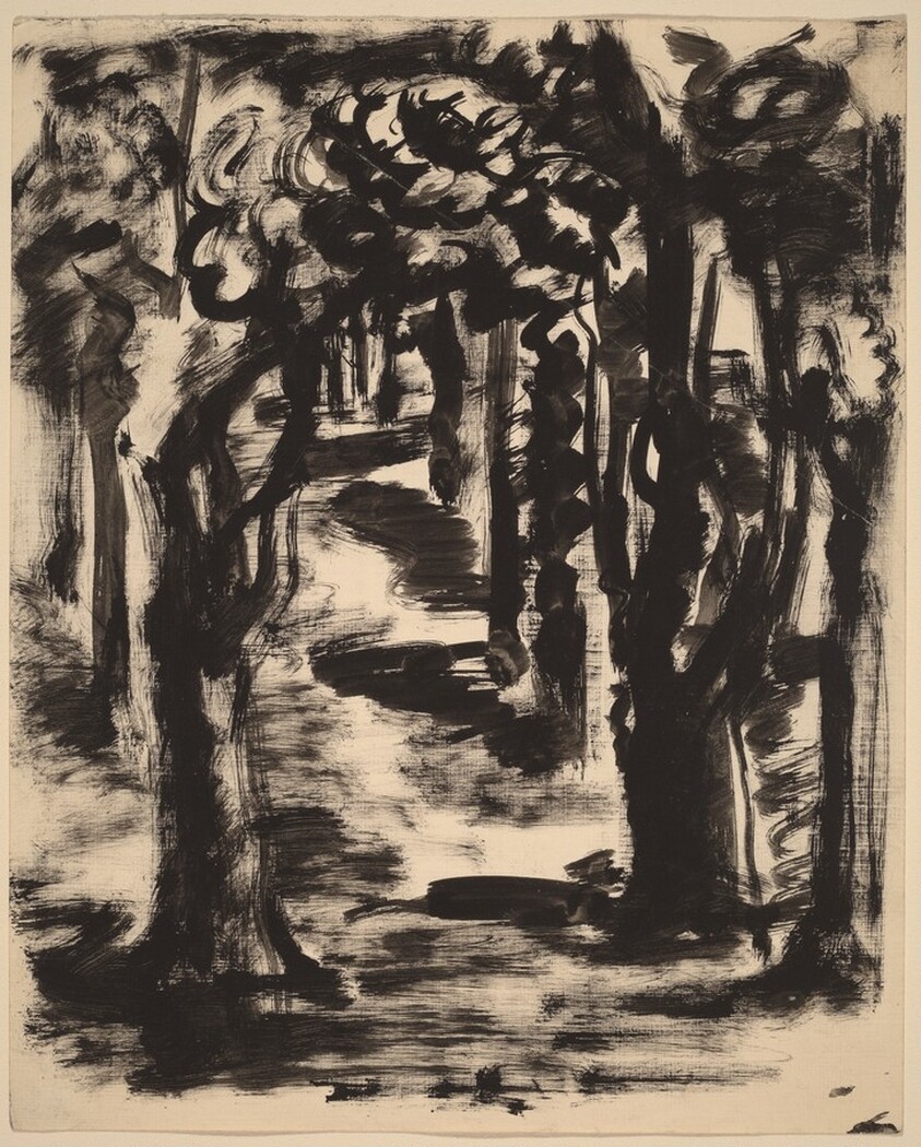 Landscape with Trees