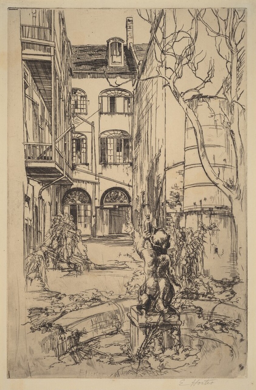 Untitled (Courtyard, New Orleans)