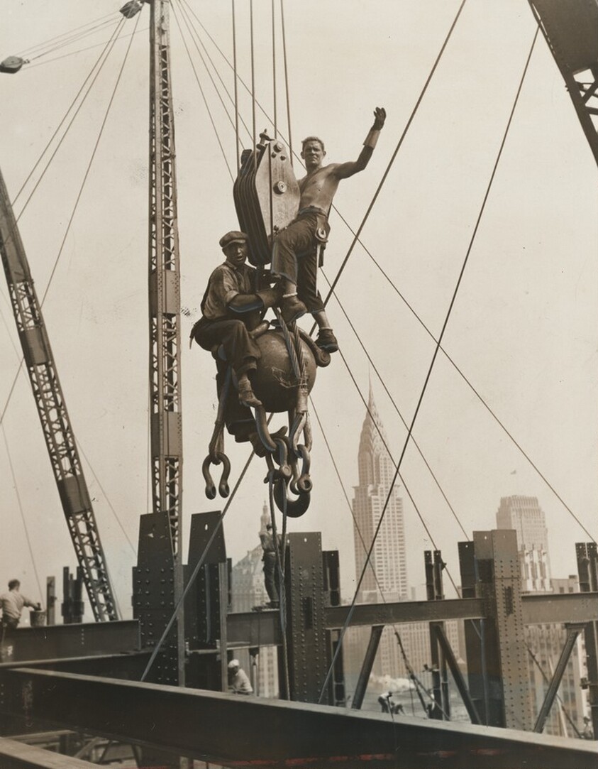Title from caption on object: “Piercing New York Skyline”