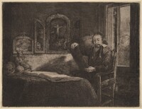 Abraham Francen, Rembrandt van Rijn, c. 1657