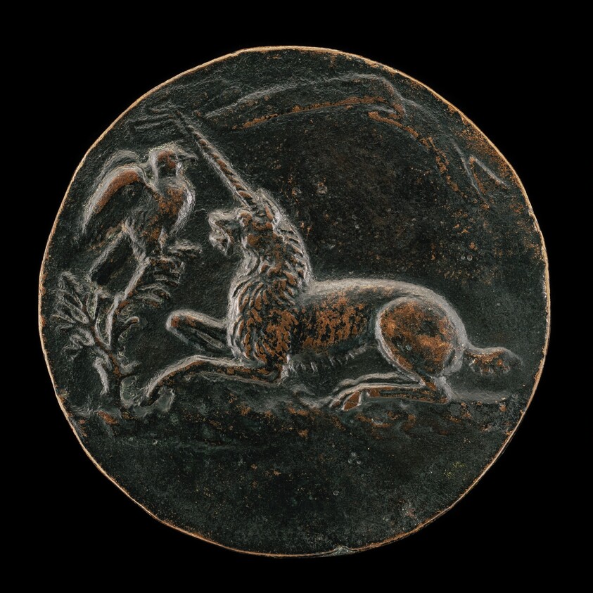 Unicorn and Dove [reverse]