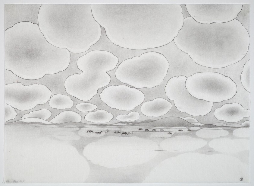 Untitled (Landscape With Clouds)