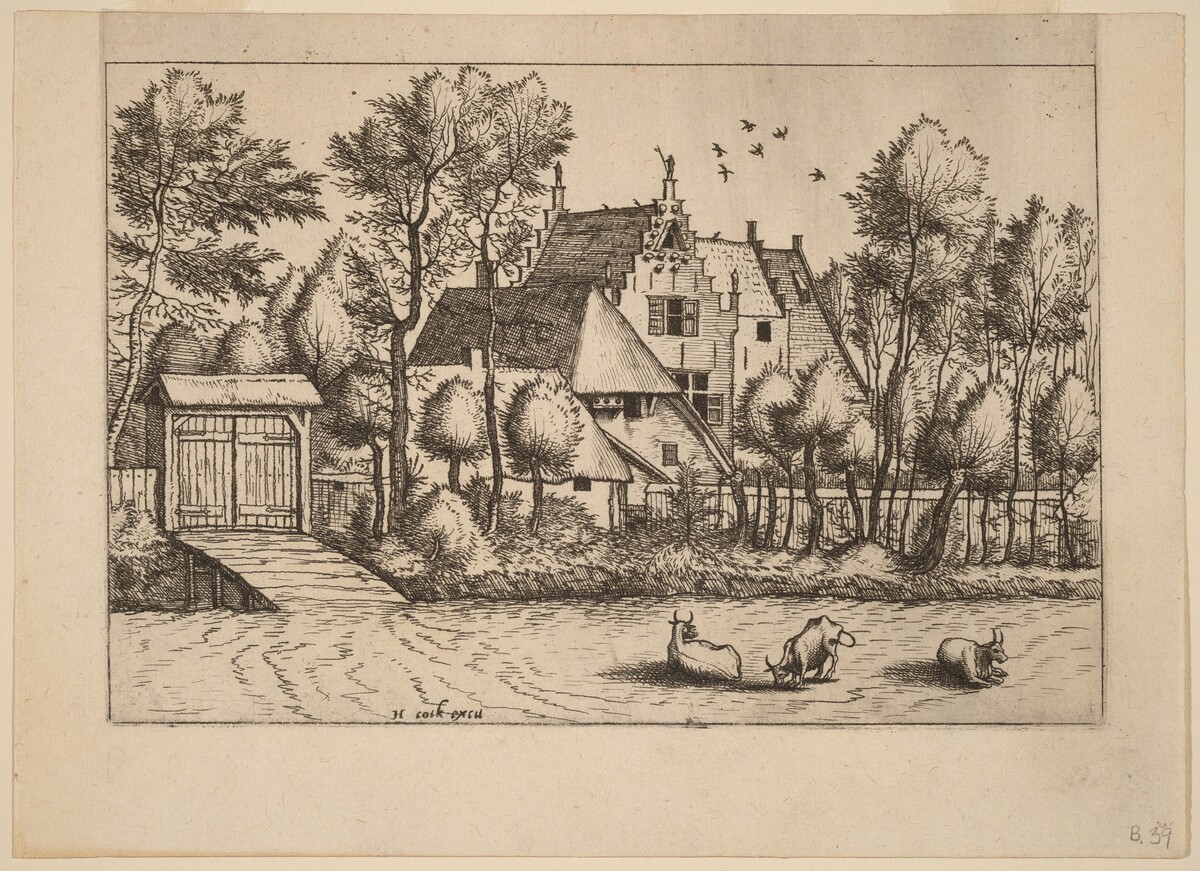 Country House with a Ditch