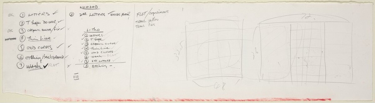 Sketch for "The Sharing of Nameless" [recto]