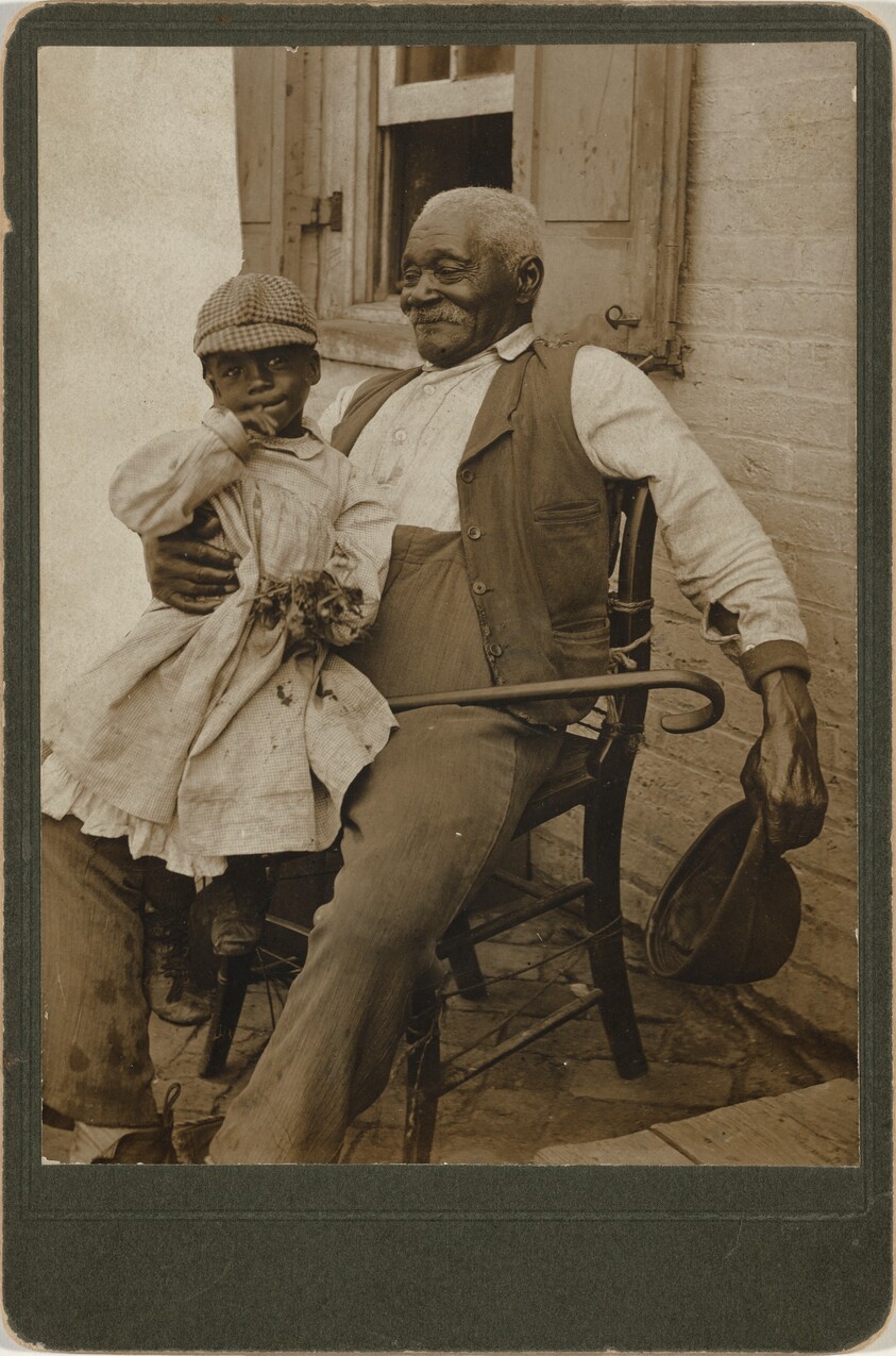 Portrait of a Man and Child