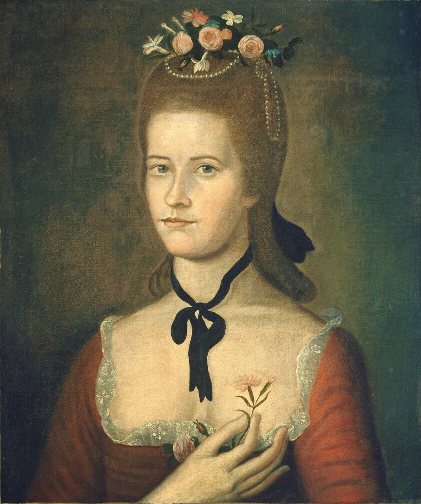 Portrait of a Lady in Red