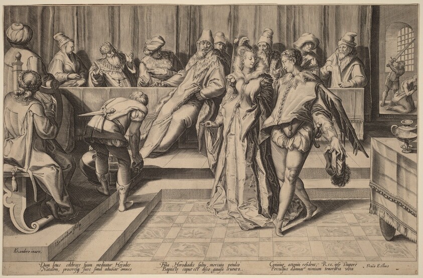 Salome Dancing Before Herod
