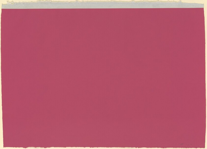 (to Don Judd, colorist) 1