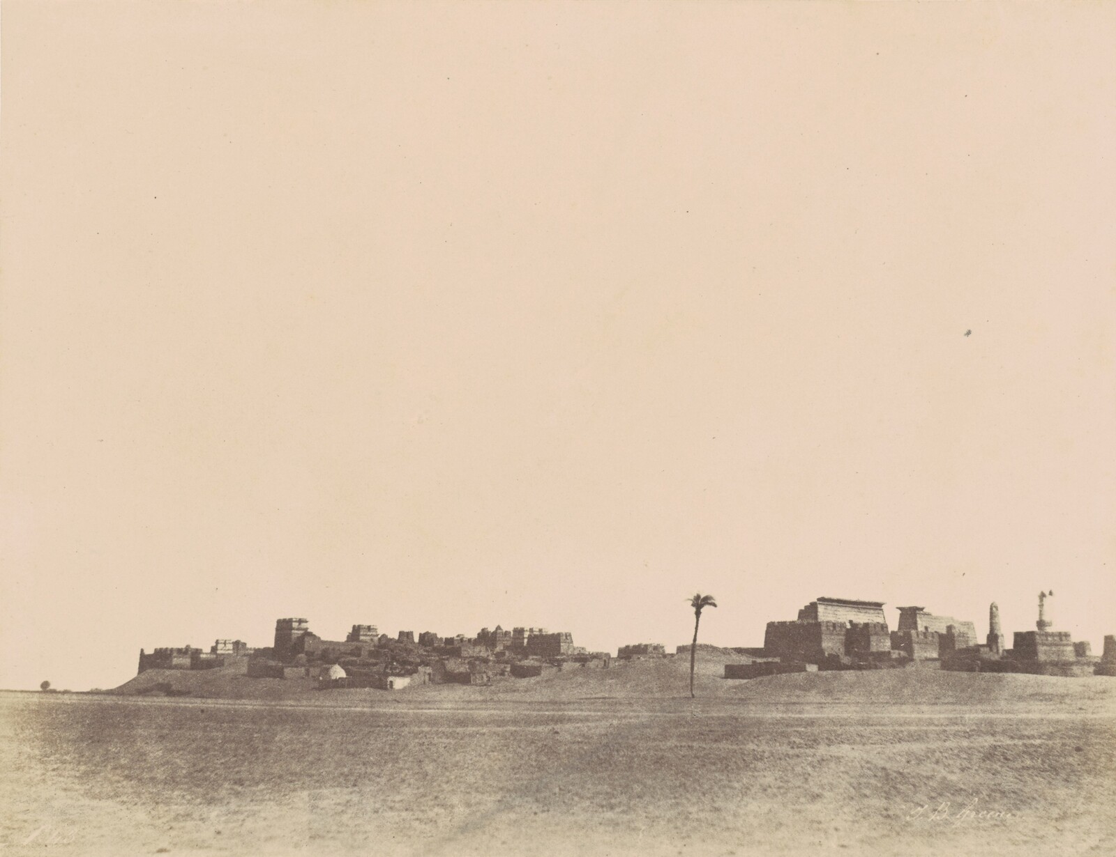 Karnak, Temple du Sud, John Beasley Greene, c. 1854