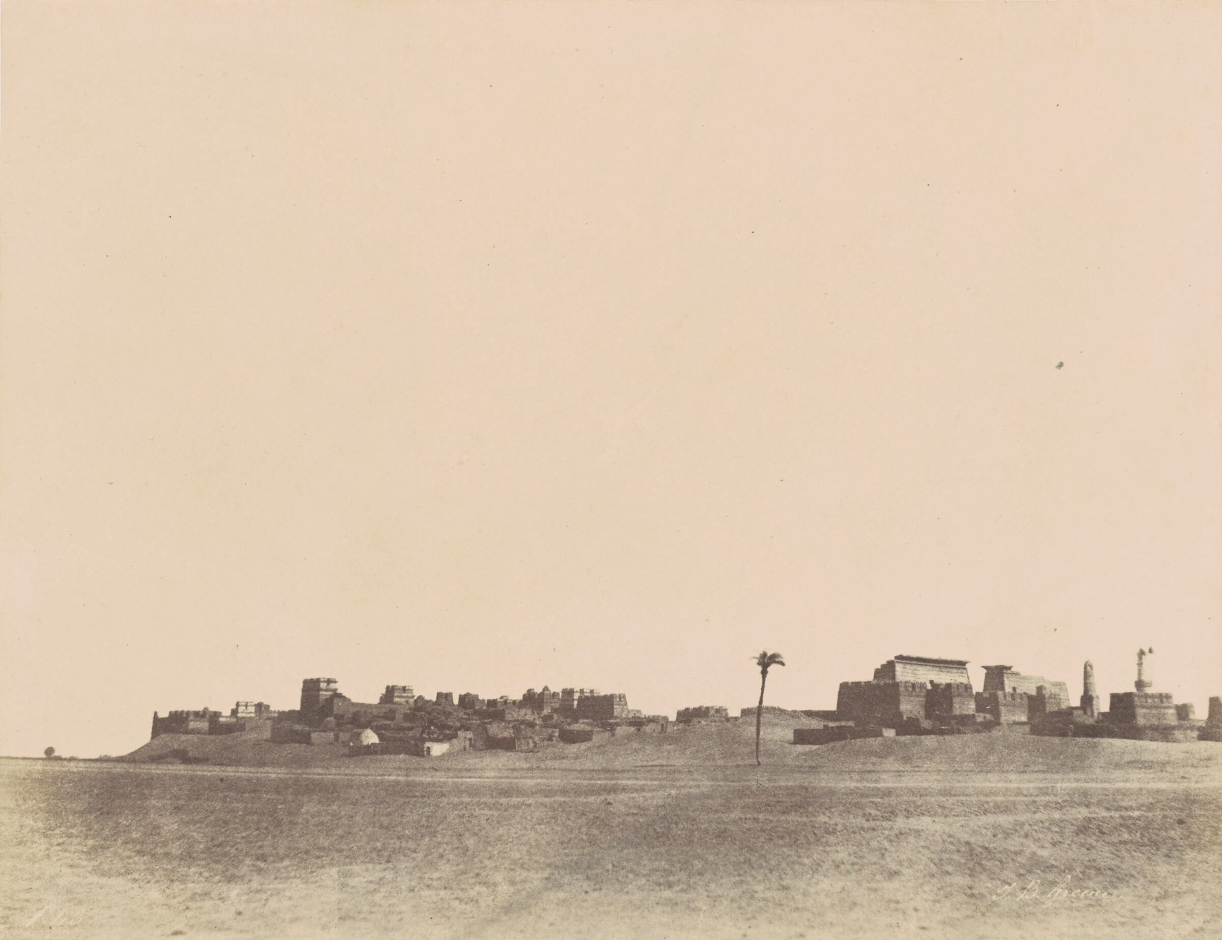 Karnak, Temple du Sud, John Beasley Greene, c. 1854