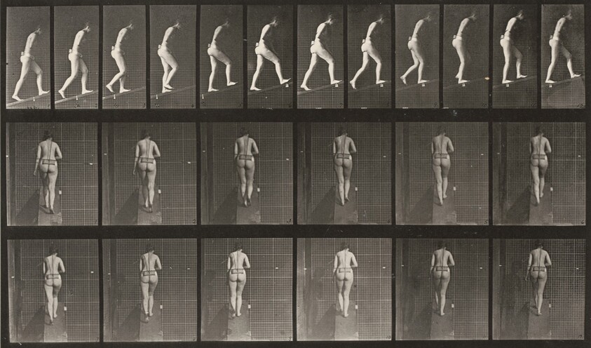 Plate Number 79. Ascending an incline