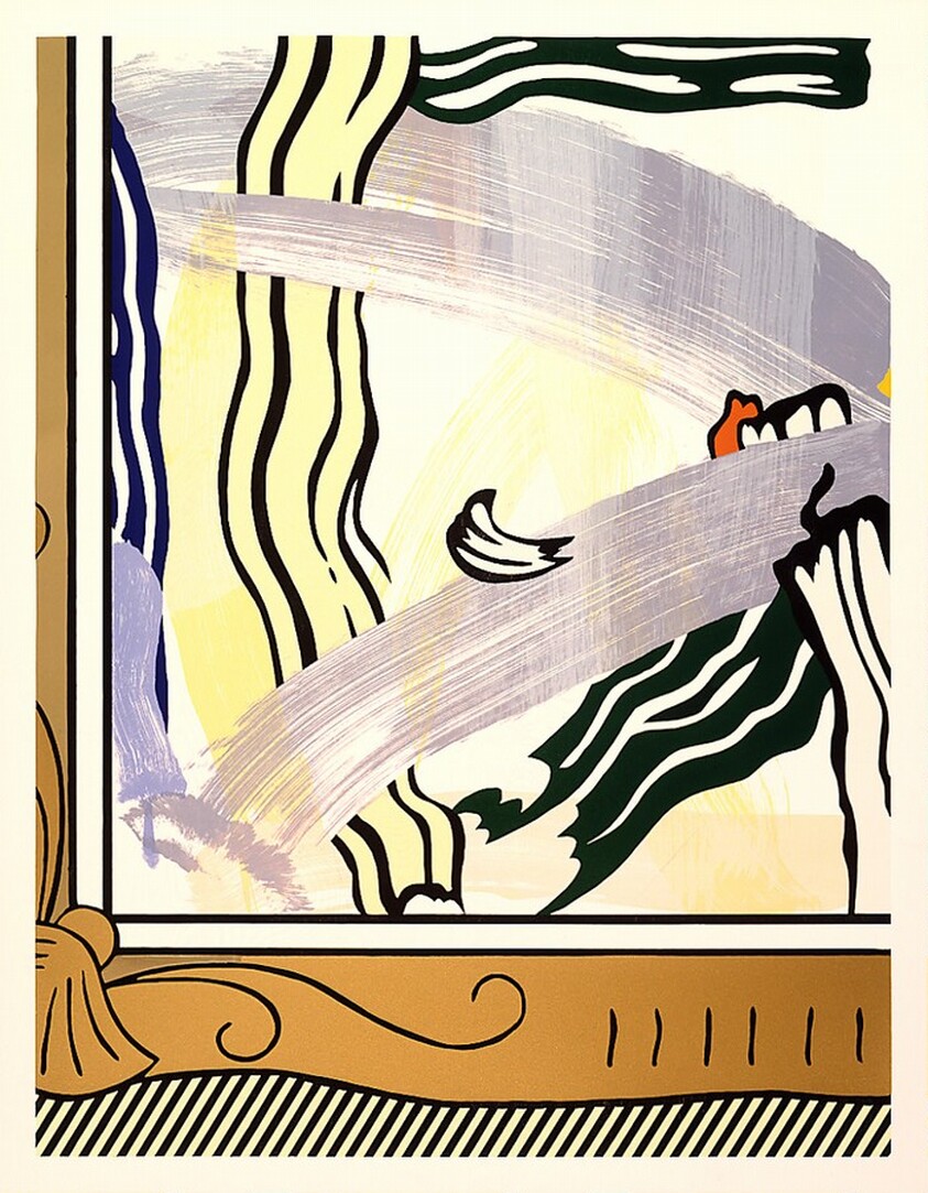 Painting in Gold Frame