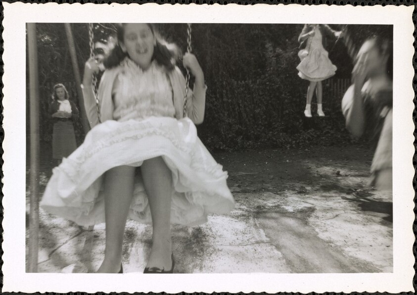 Untitled (Girl on swing)