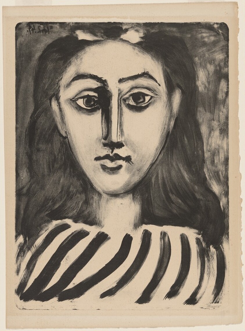 Head of a Young Girl (Tête de jeune fille)