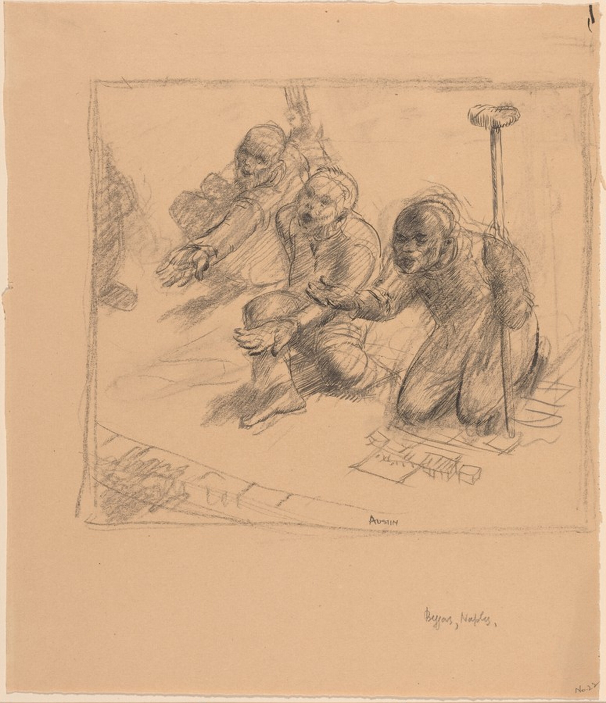 Beggars of Naples, Robert Austin