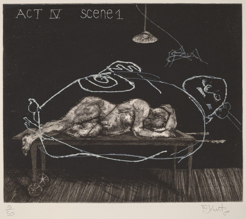 Act IV, Scene 1, from Ubu Tells the Truth