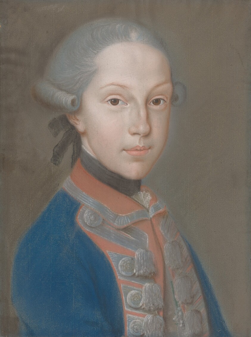 Portrait of a Young Man in Uniform
