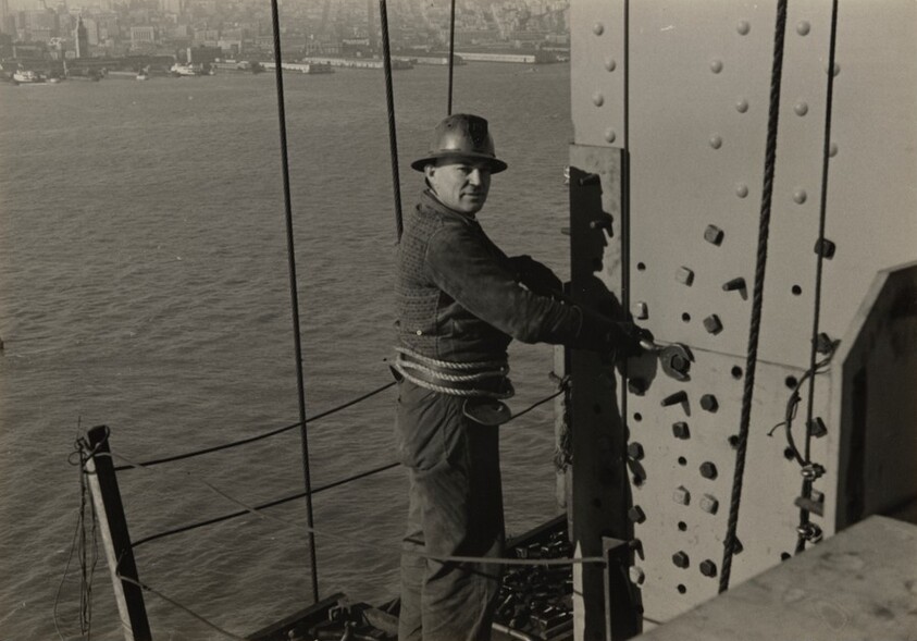 Untitled (Building the San Francisco – Oakland Bay Bridge)