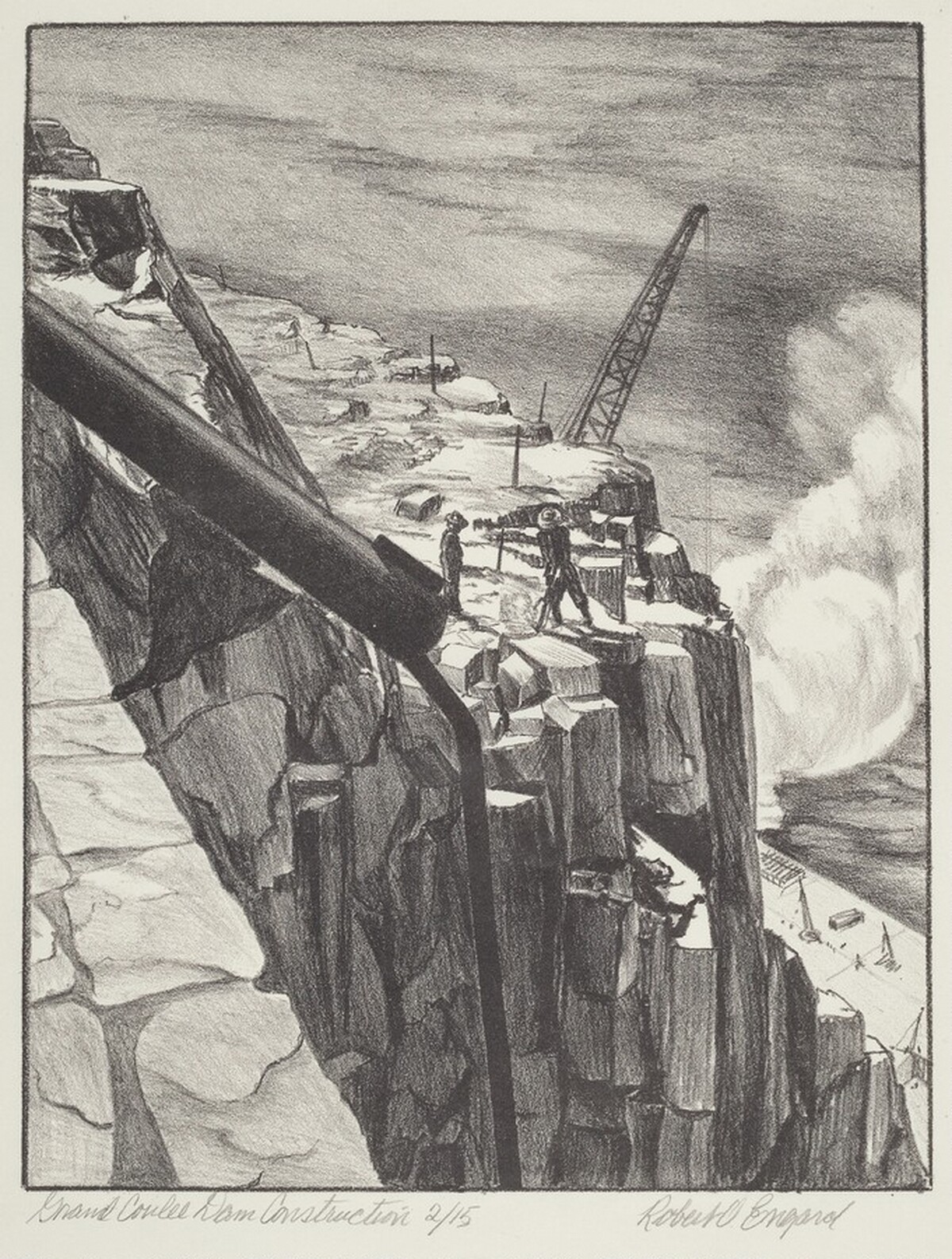 Grand Coulee Dam Construction