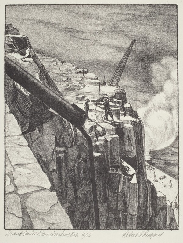 Grand Coulee Dam Construction