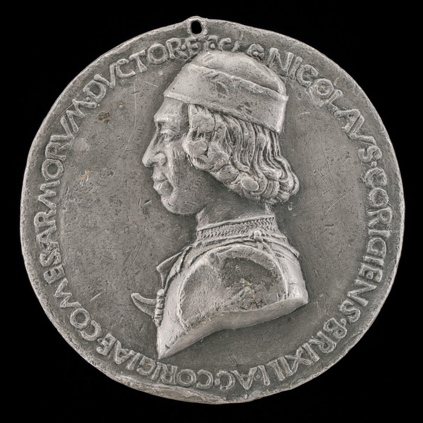 Niccolò da Correggio, 1450-1508, Count of Brescello 1480 [obverse]