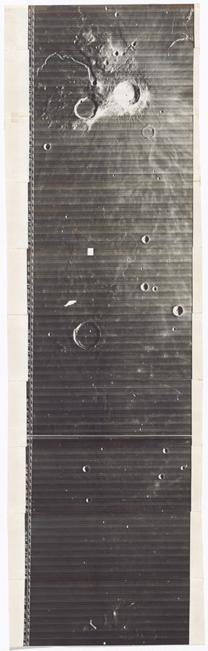 Lunar Orbiter, High Resolution, LOIV H-150