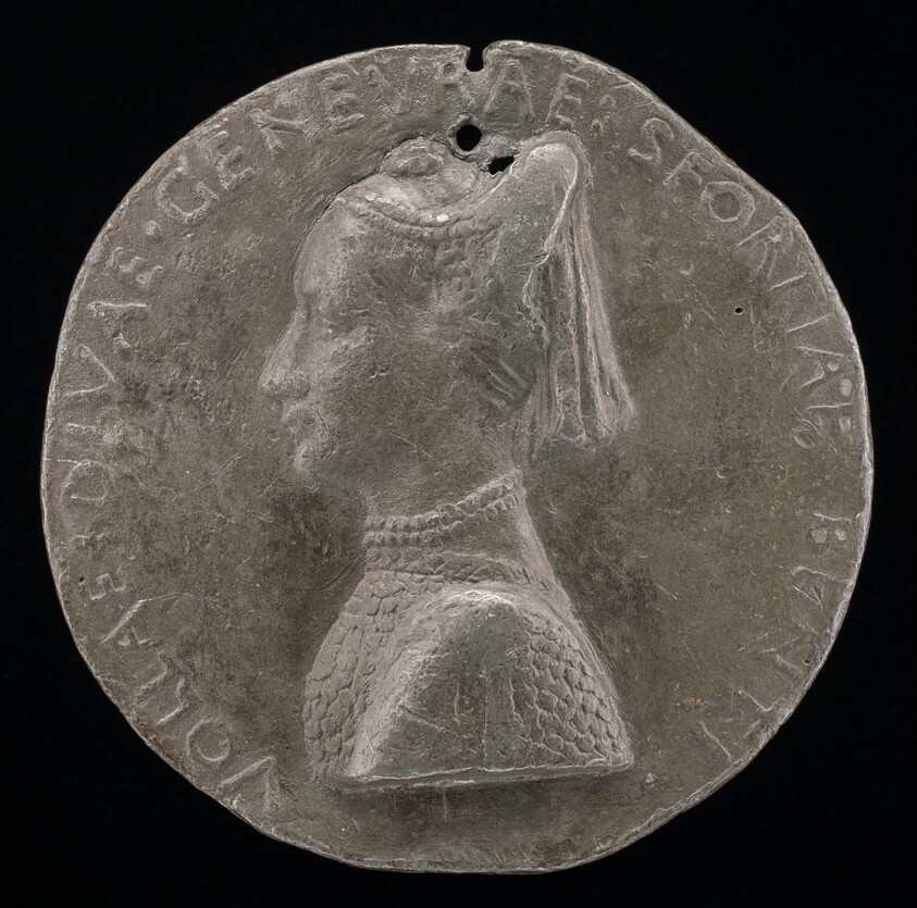 Ginevra Sforza, 1442-1507, Wife of GIovanni II Bentivoglio 1464