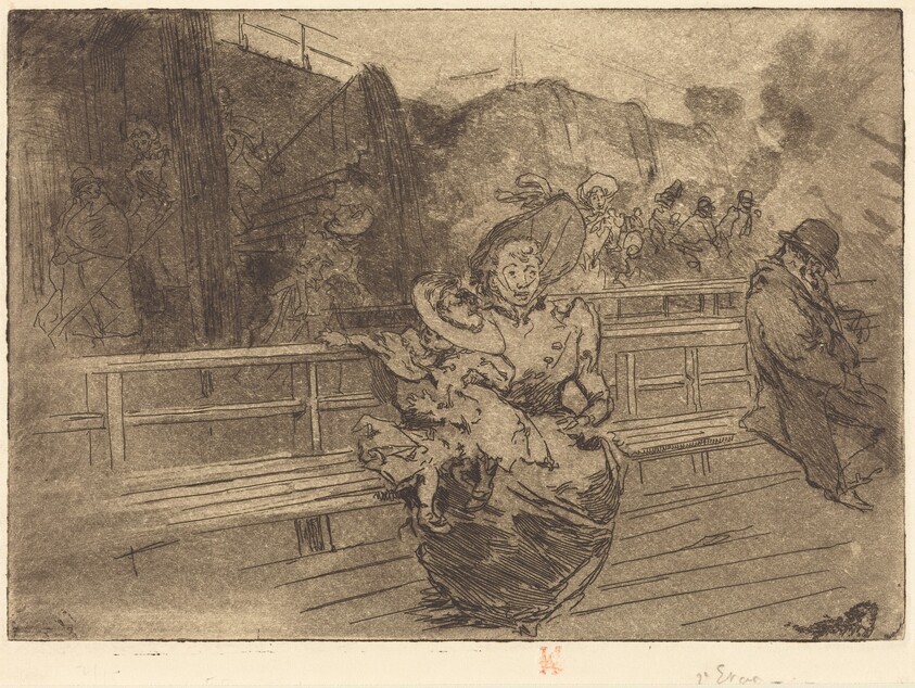 Departure for Greenwich (Depart pour Greenwich)