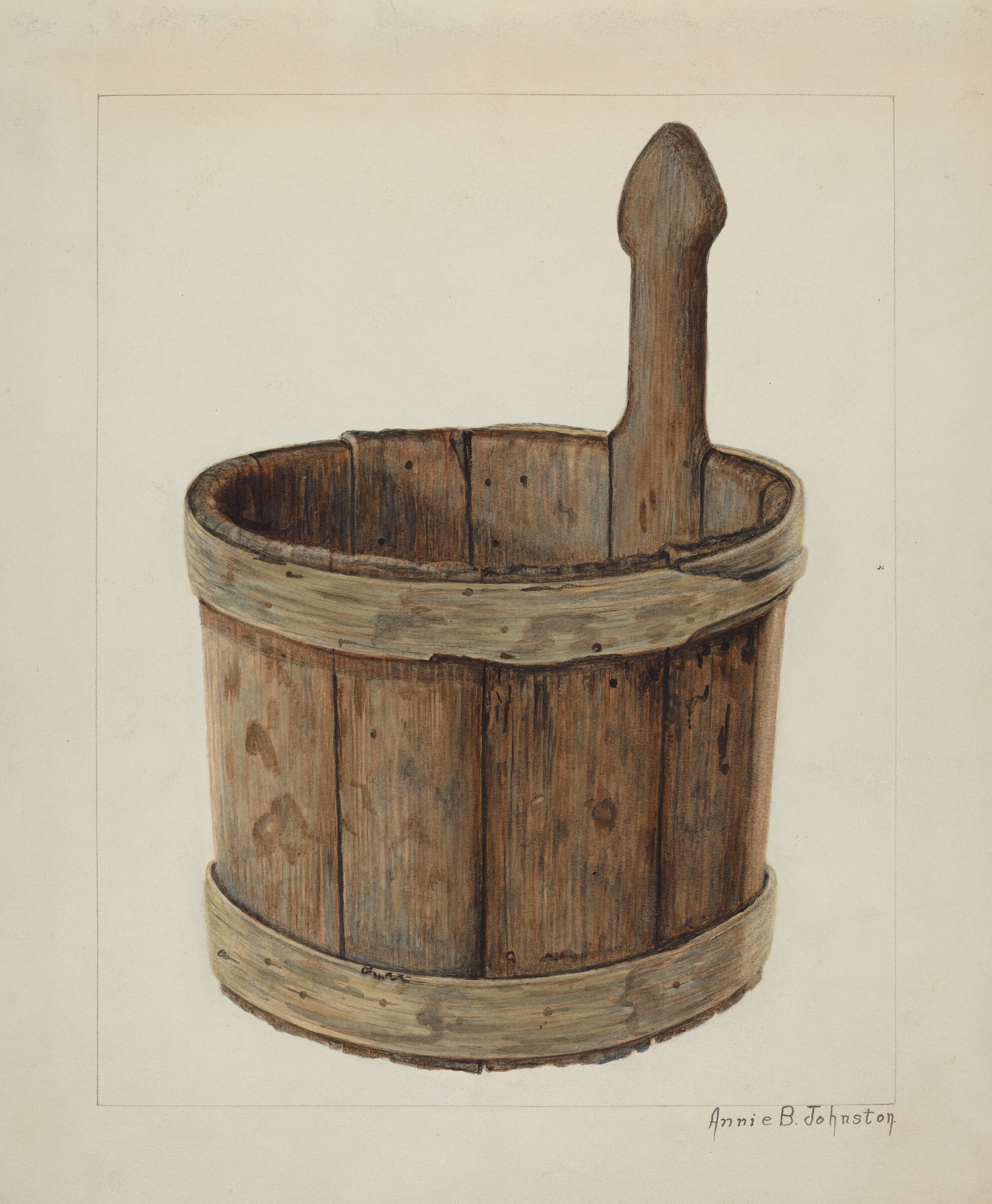 Cedar Piggin, Annie B. Johnston, c. 1938