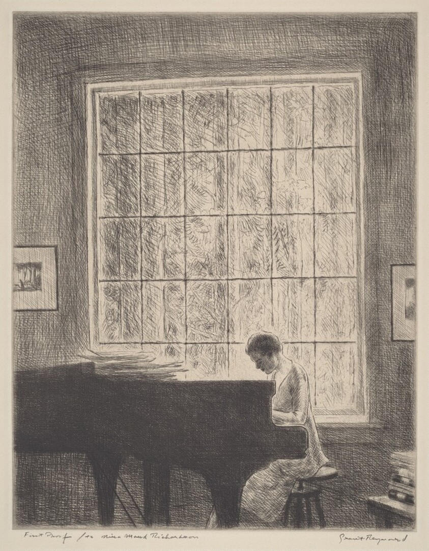 Woman at Piano