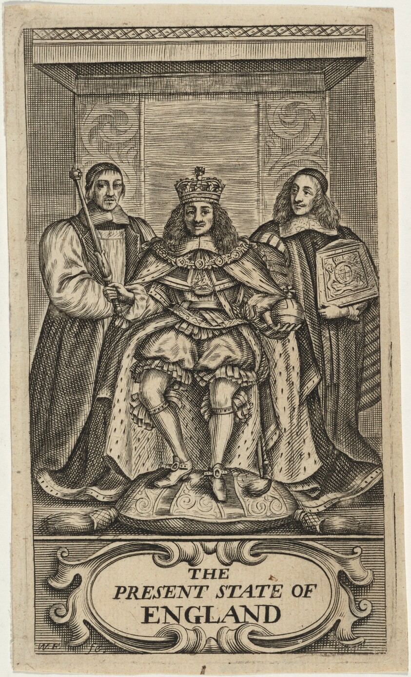 Title Page to The Edward Chamberlayne, The Present State of England