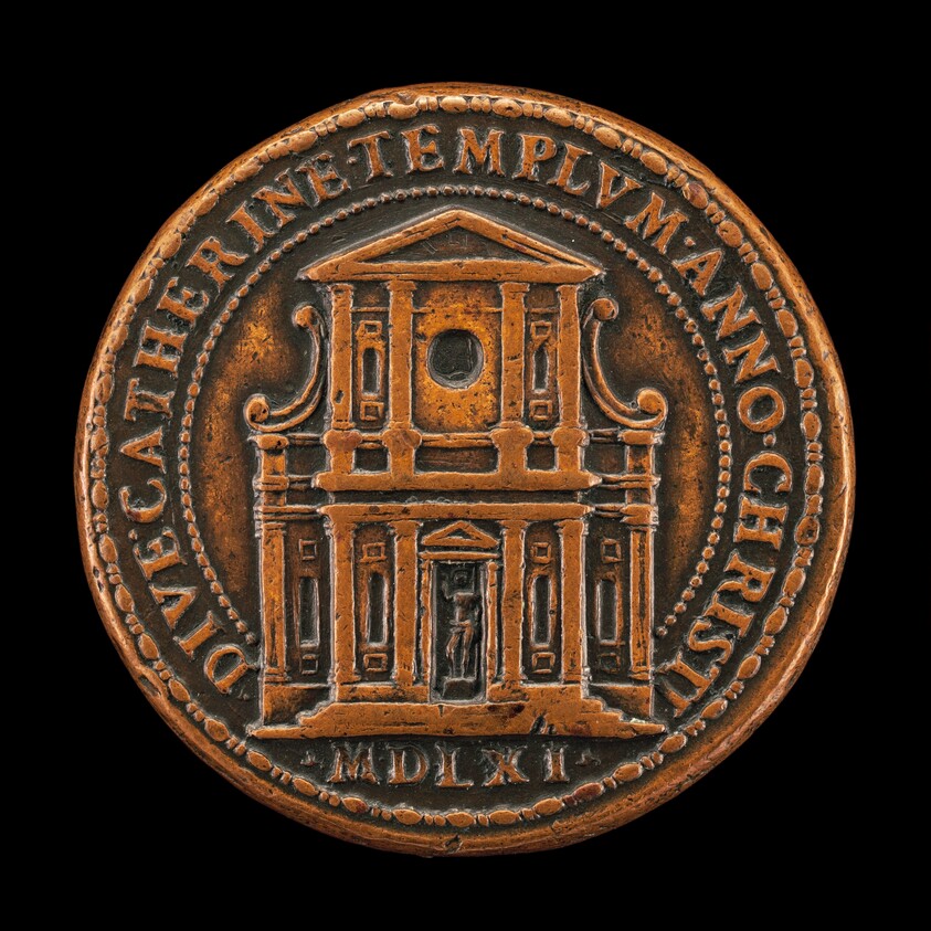 Facade of Santa Caterina dei Funari, Rome [reverse]