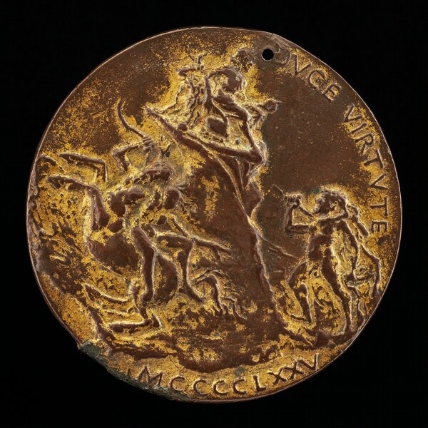 Hercules Pursuing Nessus and Deianira [reverse]
