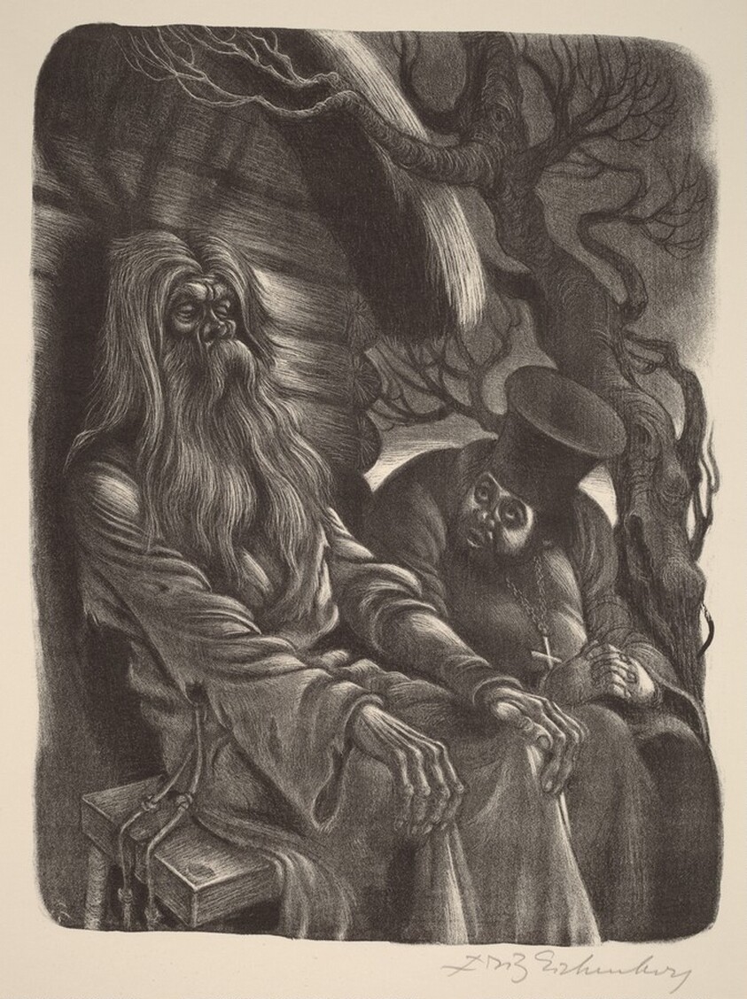 Father Ferapont  (Book IV: Lacerations, facing p.126)