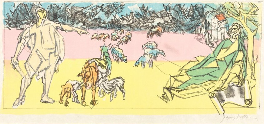 First Bucolic: Virgil Expelled from the Earth by a Centurion