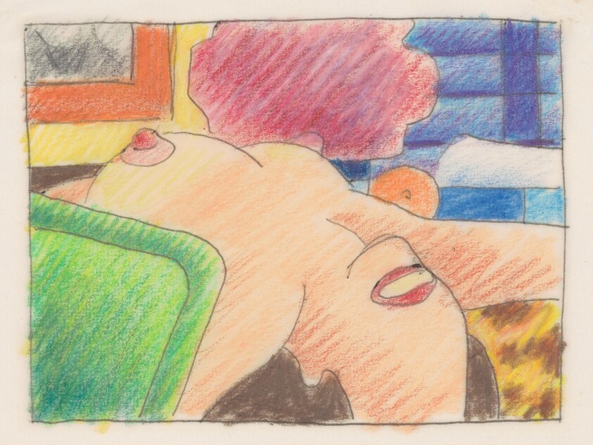 Study for "Long Delayed Nude"