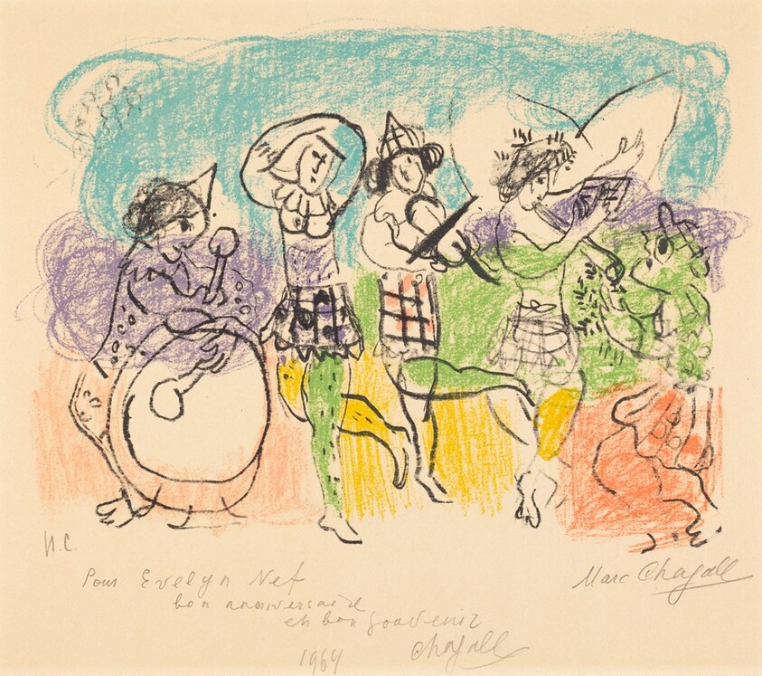 The Little Harlequins, Paris