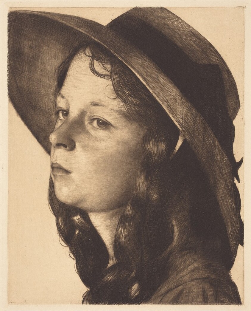 Head of a Girl (Mädchenkopf)