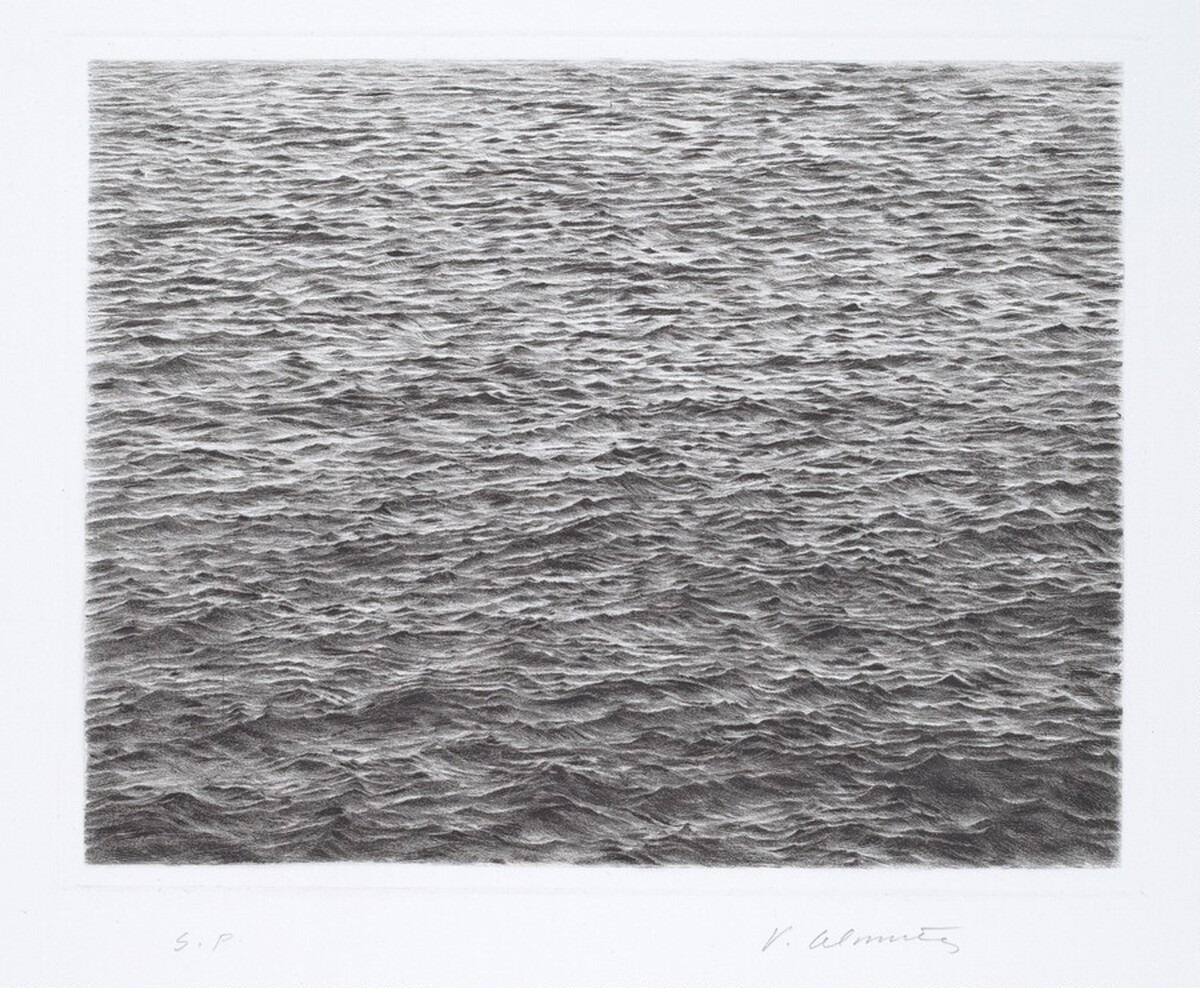 Drypoint—Ocean Surface (Second State) [special proof]