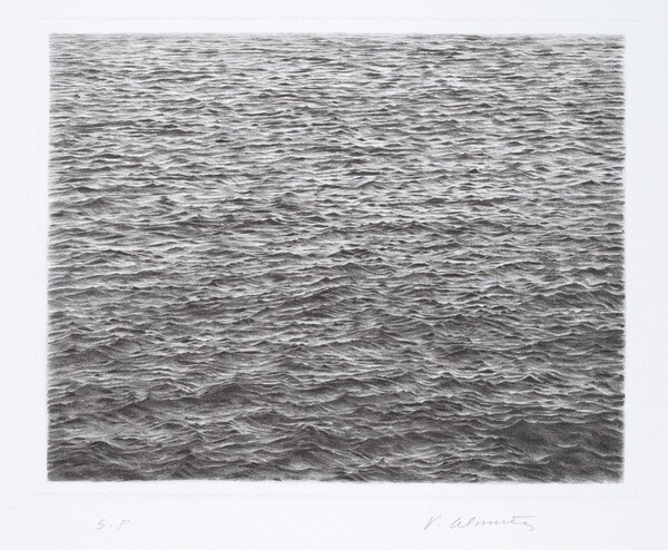 Drypoint—Ocean Surface (Second State) [special proof]