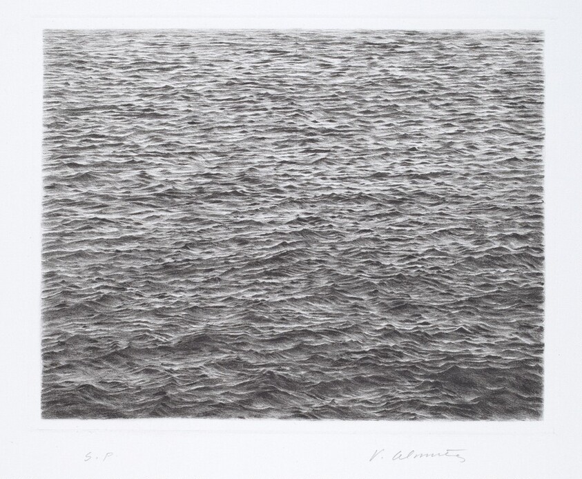 Drypoint—Ocean Surface (Second State) [special proof]