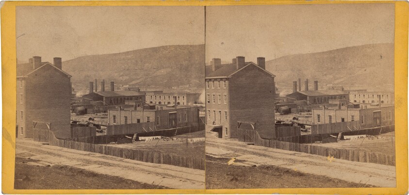SE Birds eye view, Clark & Sumner, Standard Petroleum Refinery, Pittsburg, Pennsylvania
