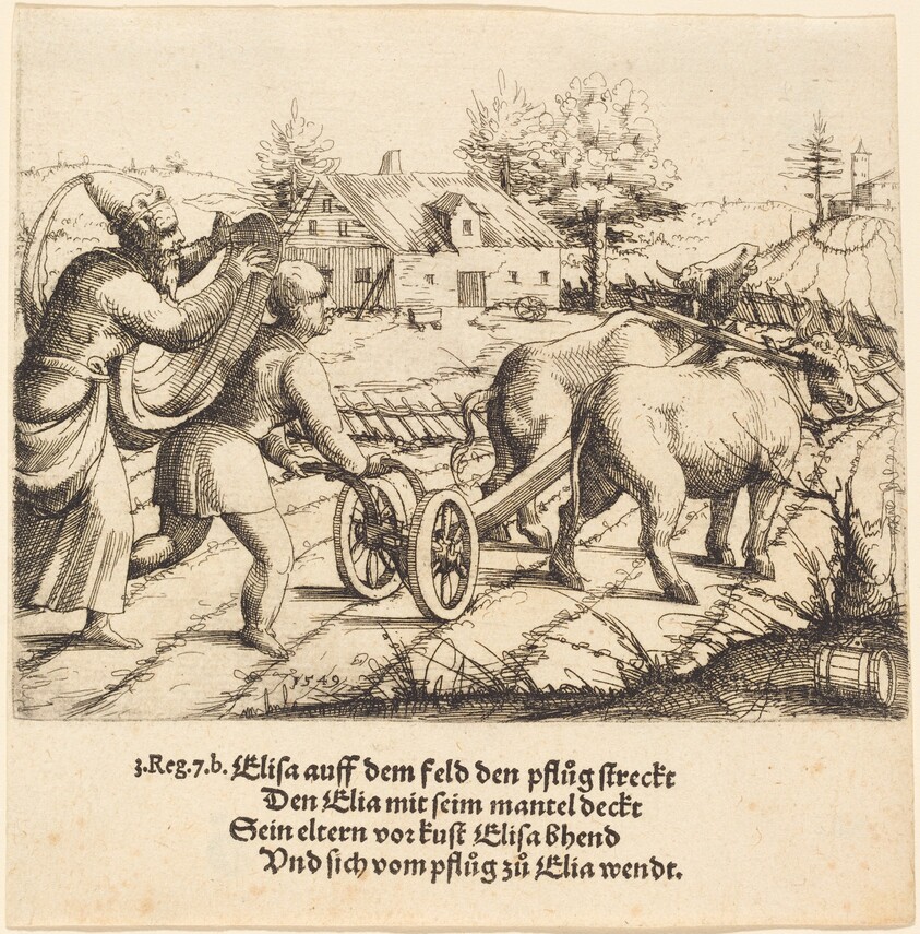 Elijah Anoints Elisha