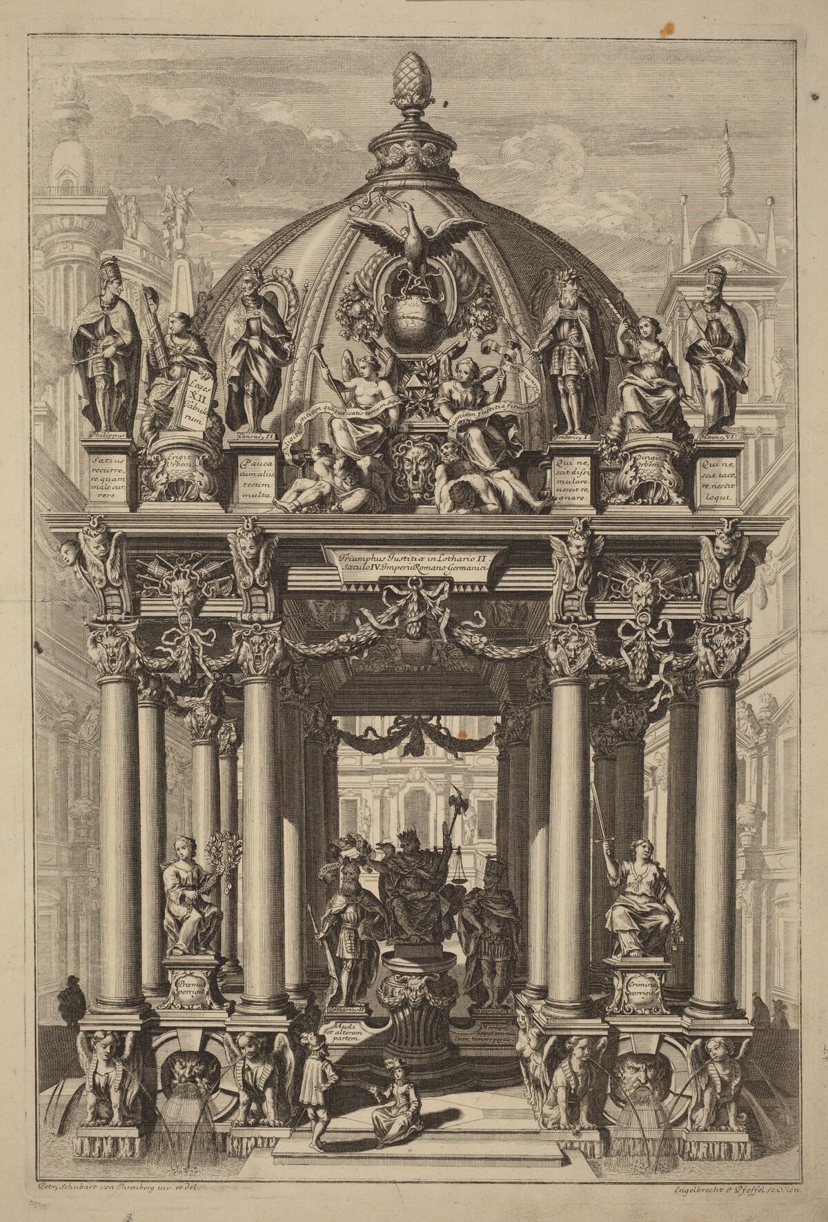 Triumphal Arch for Lotharius II