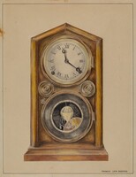 Mantel Clock, Francis Law Durand, 1935/1942