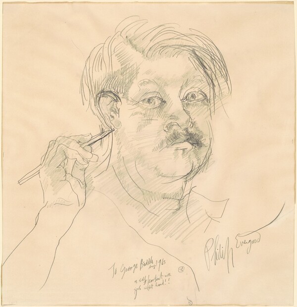 A Self-Portrait with Good Right Hand