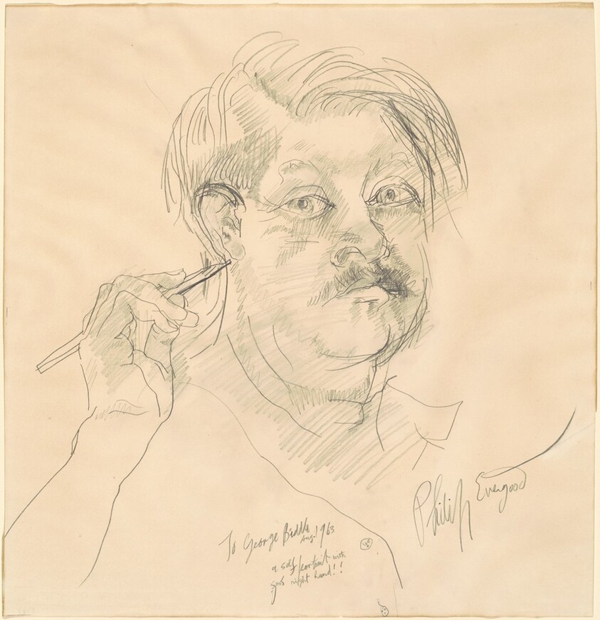 A Self-Portrait with Good Right Hand